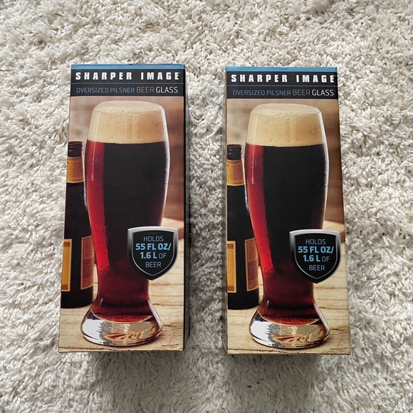 🍺🆕 OVERSIZED PILSNER BEER GLASS 55 FL OZ/ 1.5L - Picture 3 of 3